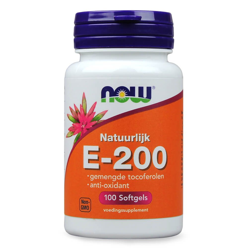 Vitamin E - 200 IU  mixed tocopherols---0